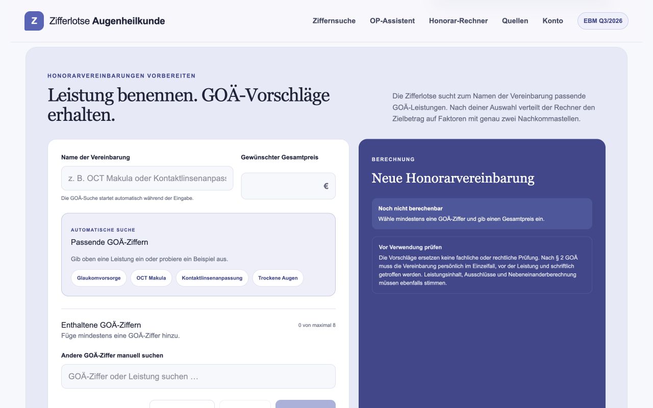 Zifferlotse mit Ziffernsuche und verständlicher Trefferansicht